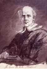 Drawing portrait of John Russell, 6th Duke of Bedford, George Hayter